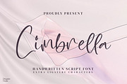 Cimbrella, a Handwritten Font by Integritype Studio (Thumbnail 1 of 15)