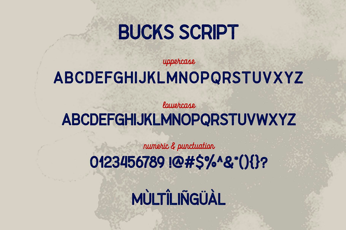 Bucks, a Script Font by Secondivison Supply (Photo 6 of 9)