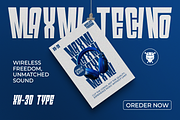 Gliches - Display Condensed Font, a Sans Serif Font by RagamKata (Thumbnail 8 of 10)