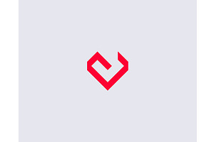 A heart logo design., a Templates & Theme by Himalia1