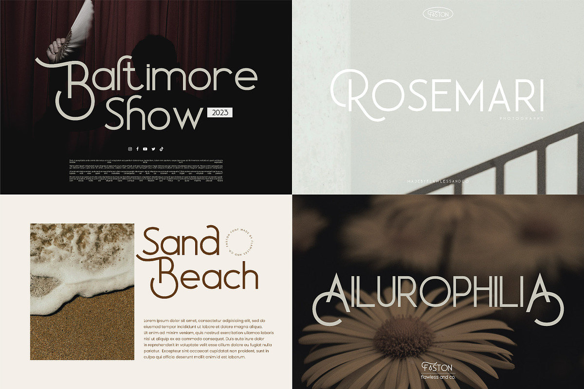 Modern Serif & Sans Serif Bundle, a Serif Font by Flawless And Co (Photo 10 of 12)