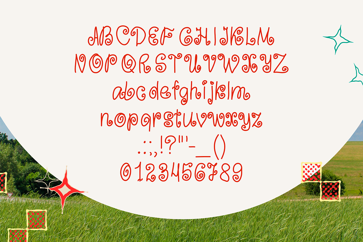 Lotus Eater Whimsical Font, a Script Font by Nonceni (Photo 9 of 9)