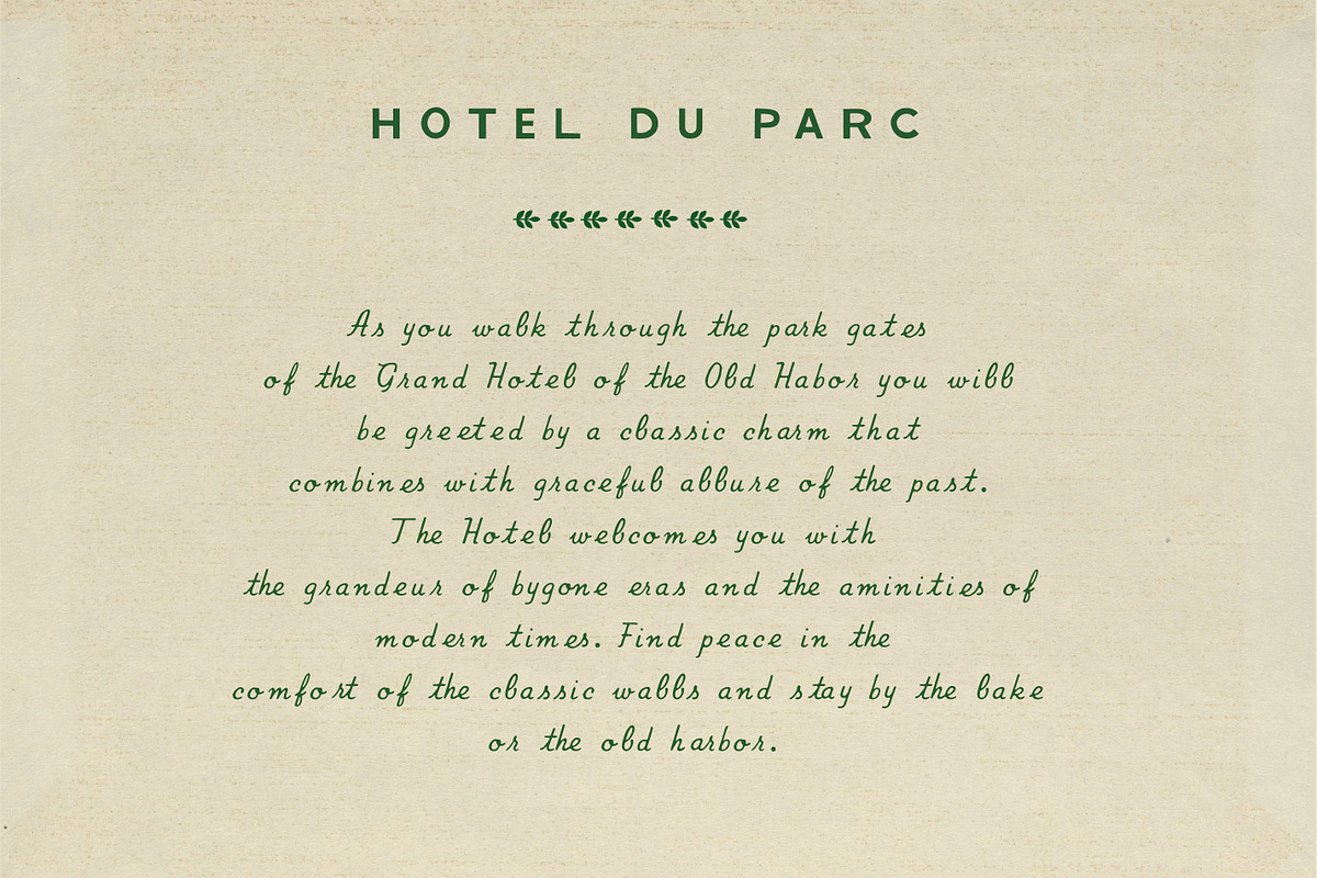 Vintage Handmade Script and Sans Duo, a Handwritten Font by Laras Wonderland (Photo 13 of 19)
