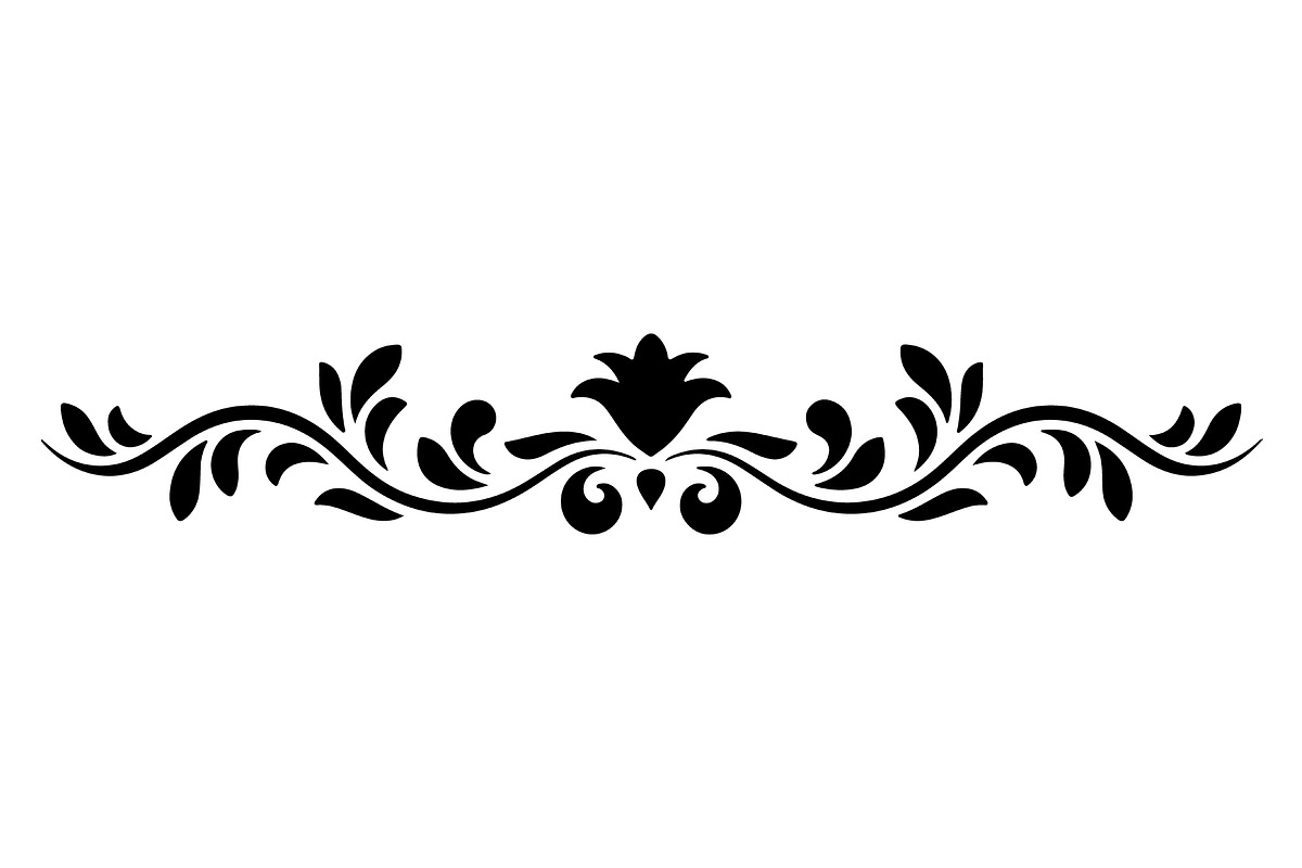 Ornamental Floral Silhouette, a Decorative Illustration by himelgfx (Photo 9 of 18)