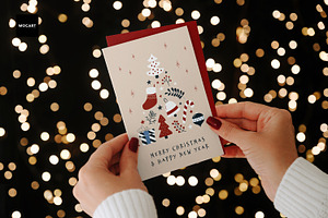 Greeting Card Mockup Bundle V.3