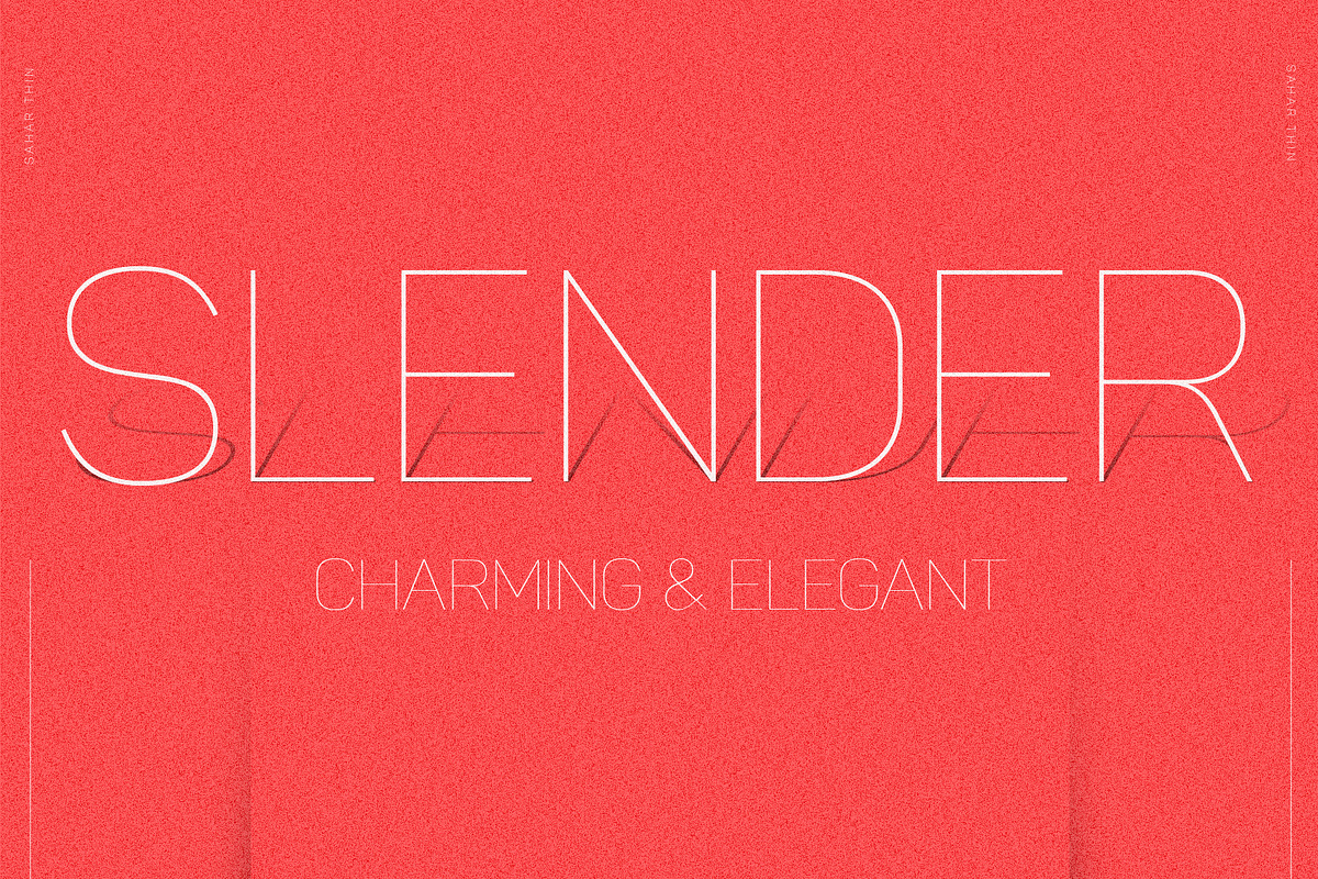 Sahar - 18 Fonts Typeface, a Sans Serif Font by Lella7 (Photo 17 of 29)
