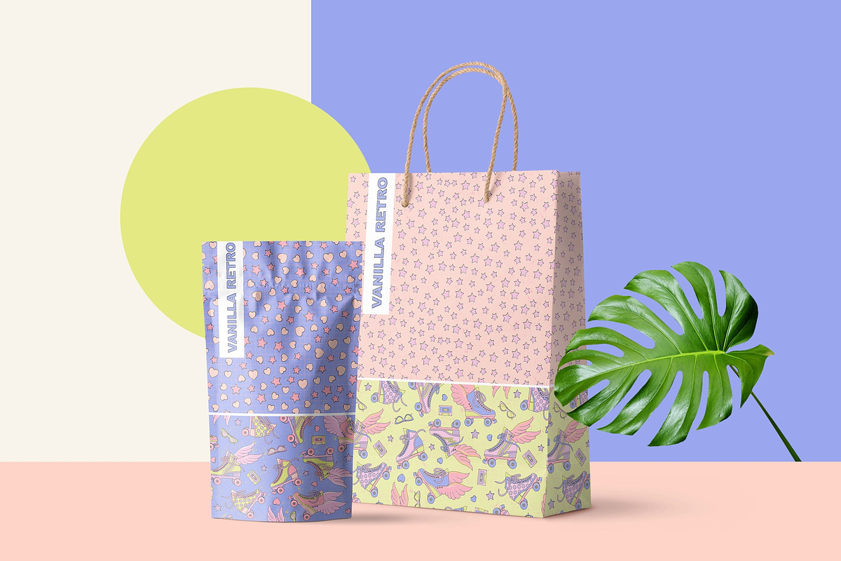 VANILLA RETRO, a Pattern Graphic by Irina Skaska (Photo 7 of 7)