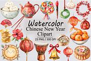 Chinese New Year Clipart 2, an Illustration by Design Market (Thumbnail 1 of 3)