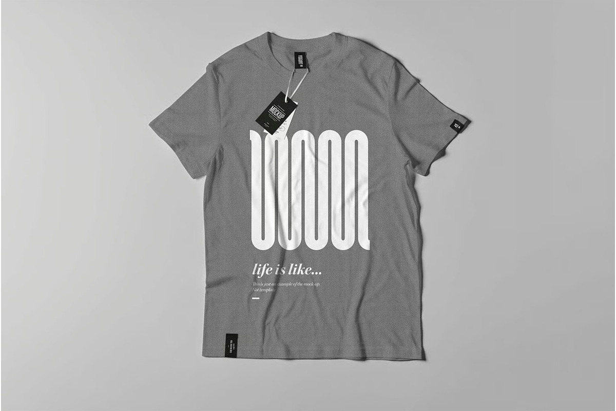 T-Shirt Mock-up, a Shirt Mockup by zippypixelstudio (Photo 9 of 11)