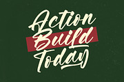 Vaughn Daniel Bold Handwritten Font, a Script Font by stylishtype.co (Thumbnail 6 of 19)