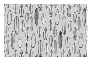 Summer Surfboard Pattern