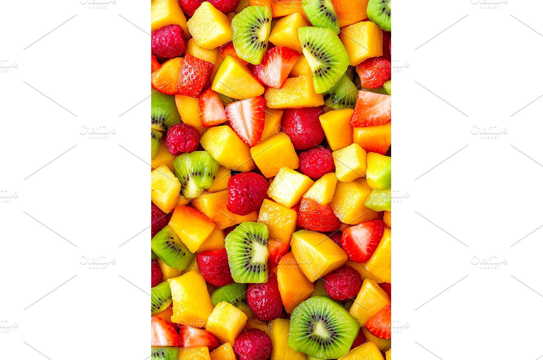 Colorful fresh mixed fruits, a Food & Drink Photo by Lermont51