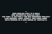 Kick Gaslow, a Sans Serif Font by QR Design Studio (Thumbnail 6 of 9)