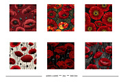 Remembrance Day Poppies, a Pattern Graphic by karenfoleyphoto (Thumbnail 3 of 7)