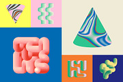 Gradient Blend Noise 3, an Object Graphic by kloroform (Thumbnail 2 of 32)