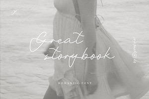 Great Storybook romantic font
