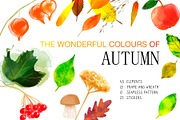 Autumn collection, a Background Graphic by ViktoriaLapshyna (Thumbnail 1 of 10)