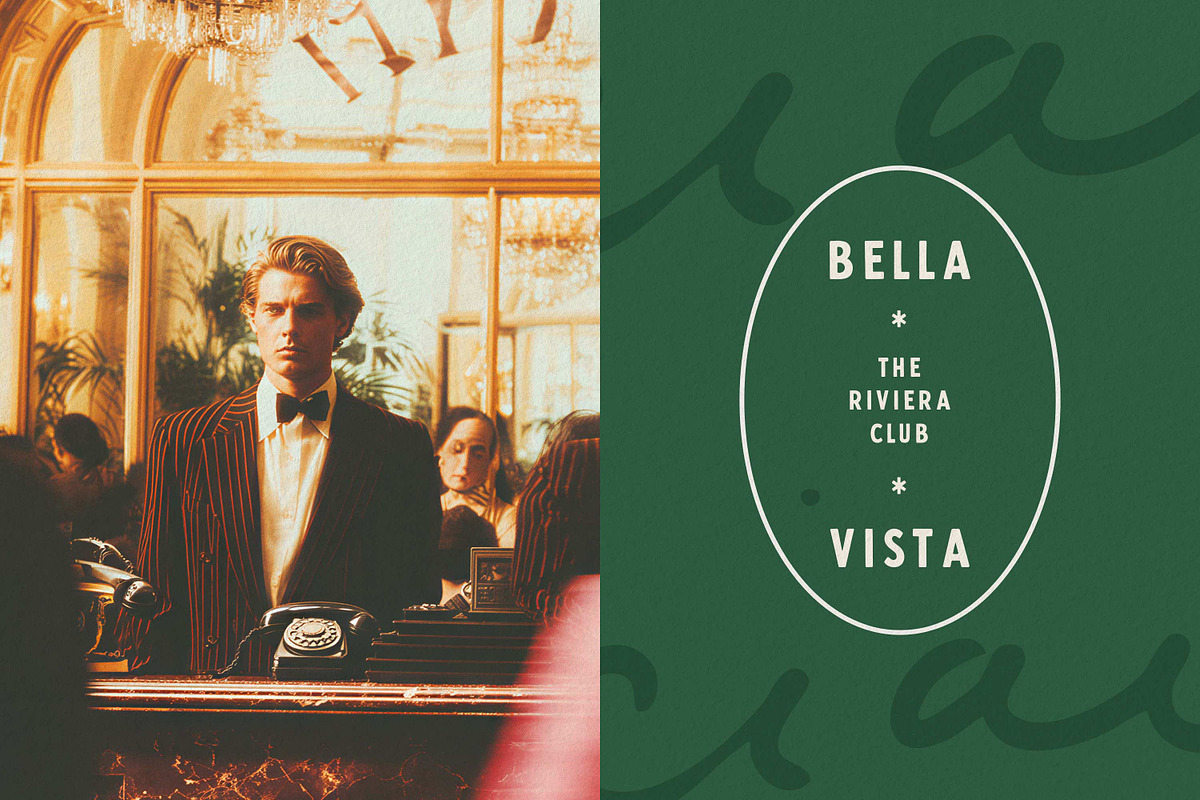 Bella Vista — Vintage Summer Display, a Sans Serif Font by pixelbuddha.net (Photo 6 of 8)