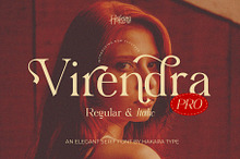 Virendra Pro - Modern Serif Font