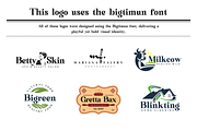 Bigtimun – Modern Friendly Serif, a Serif Font by BearyType Studio (Thumbnail 2 of 11)