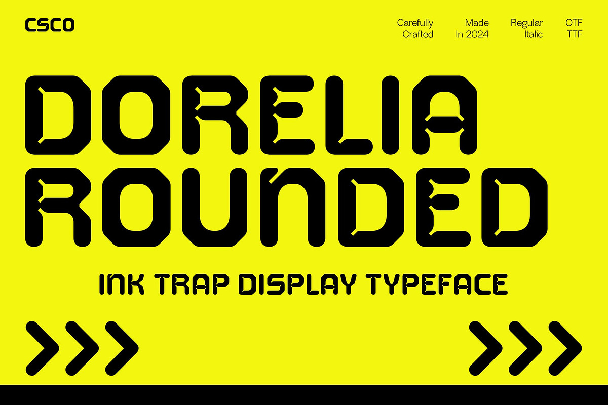 Dorelia Rounded, a Sans Serif Font by Craft Supply Co. (Photo 1 of 8)