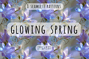 Glowing Spring - Floral Patterns, a Pattern Graphic by Art Sproot (Thumbnail 2 of 6)