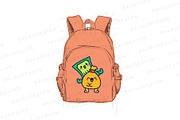 Bag Money Banknote Friends Character, a Finance Illustration by Palau (Thumbnail 8 of 12)