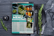 Cocktails Menu, a Flyer Template by imadeDesign (Thumbnail 3 of 3)