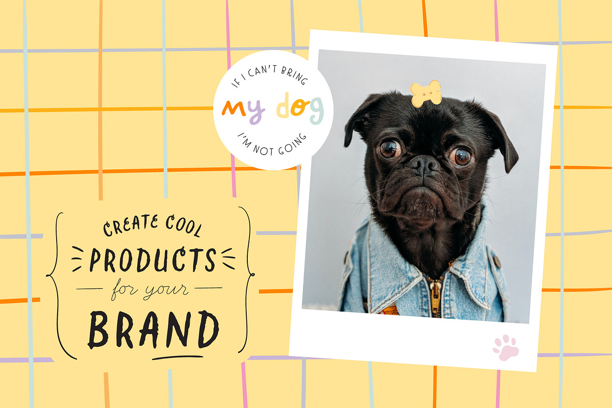 Dog Care Essentials & Funny Quotes, an Object Graphic by Ruslana Lubenets (Photo 4 of 19)