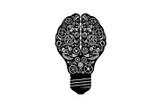 Creative Brain Light Bulb Bundle, an Object Illustration by Designs_River (Thumbnail 15 of 29)
