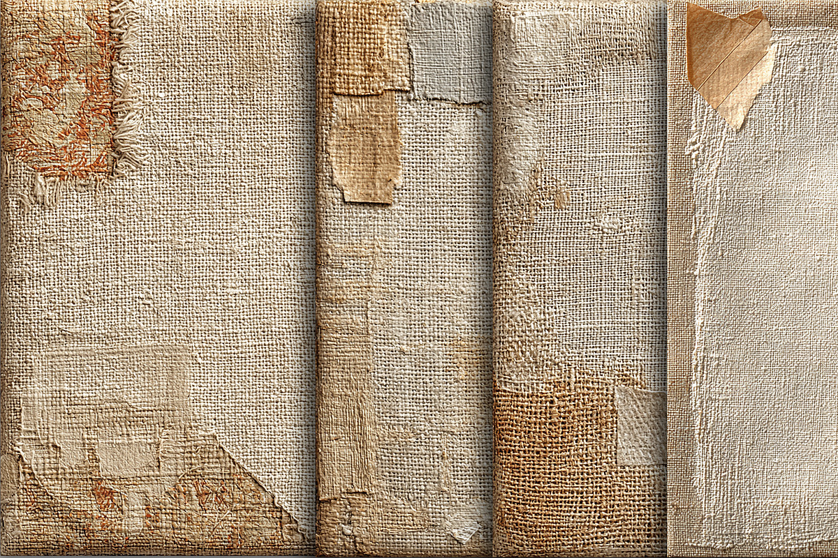 Old Burlap Linen Wabi Sabi Textures, a Texture Graphic by Area (Photo 17 of 18)
