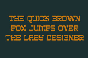 Borgenk A Display Font