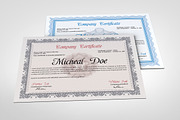 Certificate or Diploma Templates, a Stationery Template by idesignstudio (Thumbnail 3 of 5)