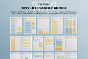 Life Planner Bundle 2022, a Templates & Theme by SizenS (Thumbnail 2 of 5)