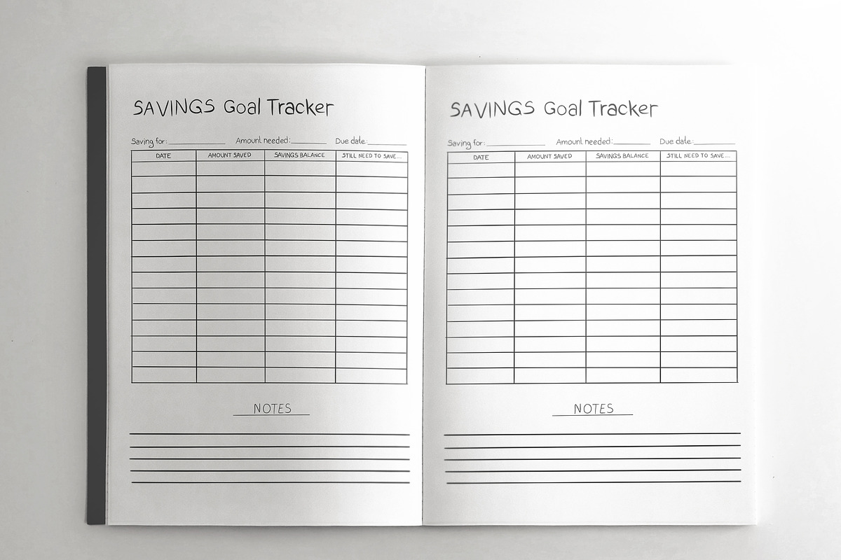 19 Hand Drawn Print Planner Layouts, a Graphic by Character (Photo 6 of 11)