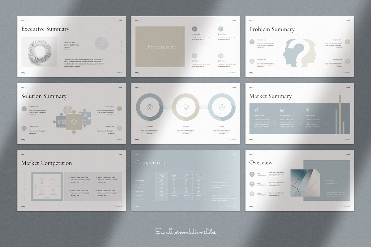 Business Plan PowerPoint Template, a Presentation Template by TemplatesForest (Photo 3 of 10)