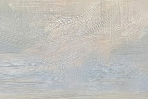 Abstract seascape oil painting depicting tranquil ocean waves ge, a Decorative Illustration by Studio ANNA