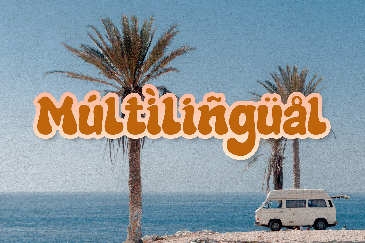 Cloudy Fun Display Font, a Sans Serif Font by Articreatype (Photo 7 of 8)