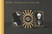 Black & Gold Tarot Deck, an Illustration by Evgenia Pichkur (Thumbnail 7 of 8)