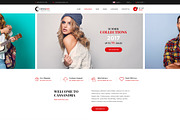 Cassandra - Fashion 2, a Websites & App Template by DigitalCenturySF (Thumbnail 1 of 8)