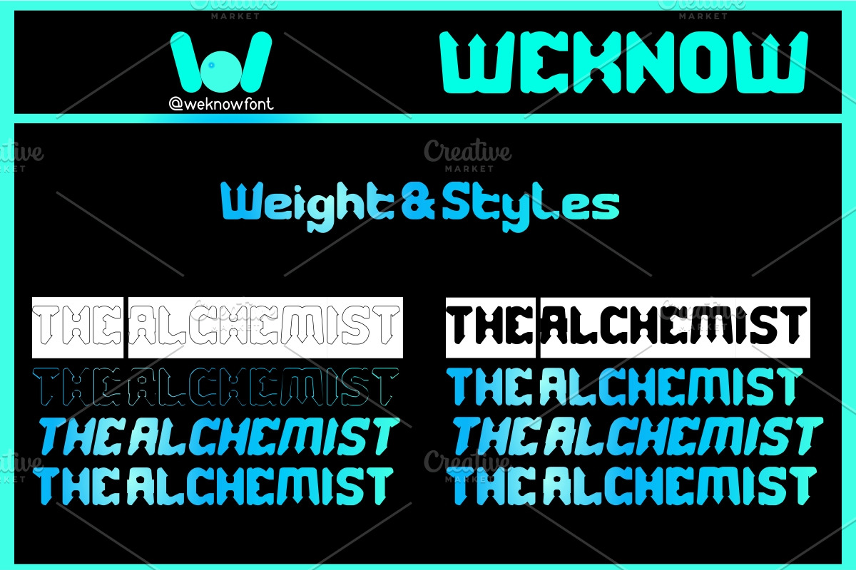 The Alchemist font, a Font by weknow (Photo 7 of 8)