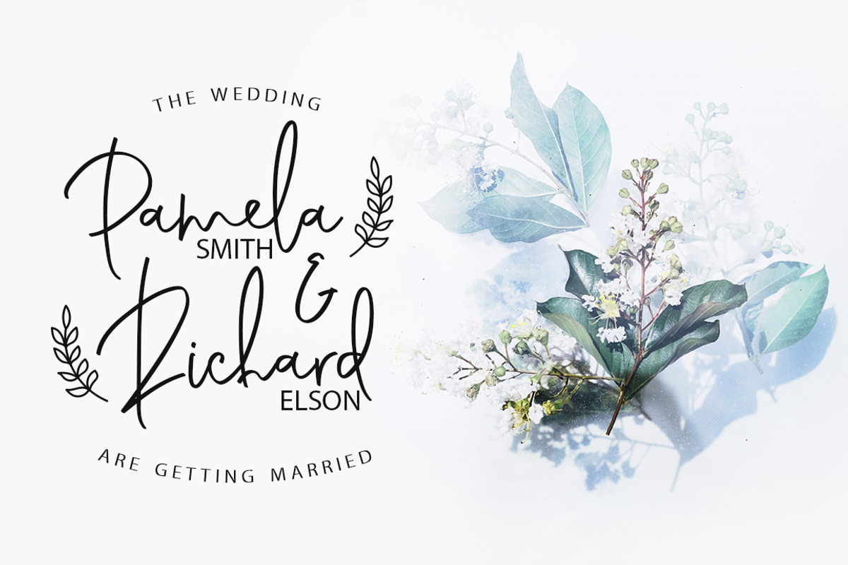 Genit - Classy Handwritten Font preview 2