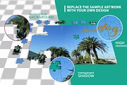 Mockup Puzzle, a Print Template by Popova_Irina (Thumbnail 2 of 4)