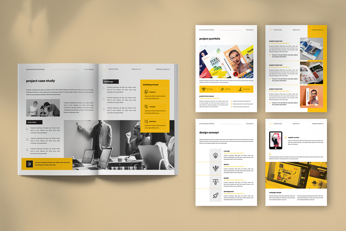 Proposal, a Brochure Template by Orcshape Studio (Photo 7 of 10)