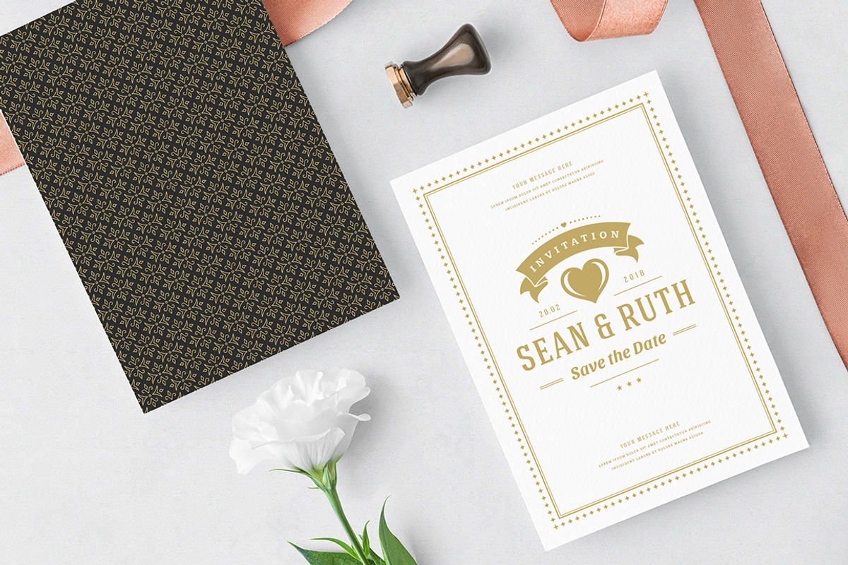 230 Wedding Overlays and Titles, an Invitation Template by Vasya Kobelev (Photo 34 of 47)