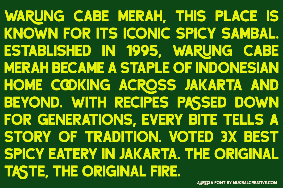 Auroxa, a Sans Serif Font by Muksal Creative (Photo 6 of 13)