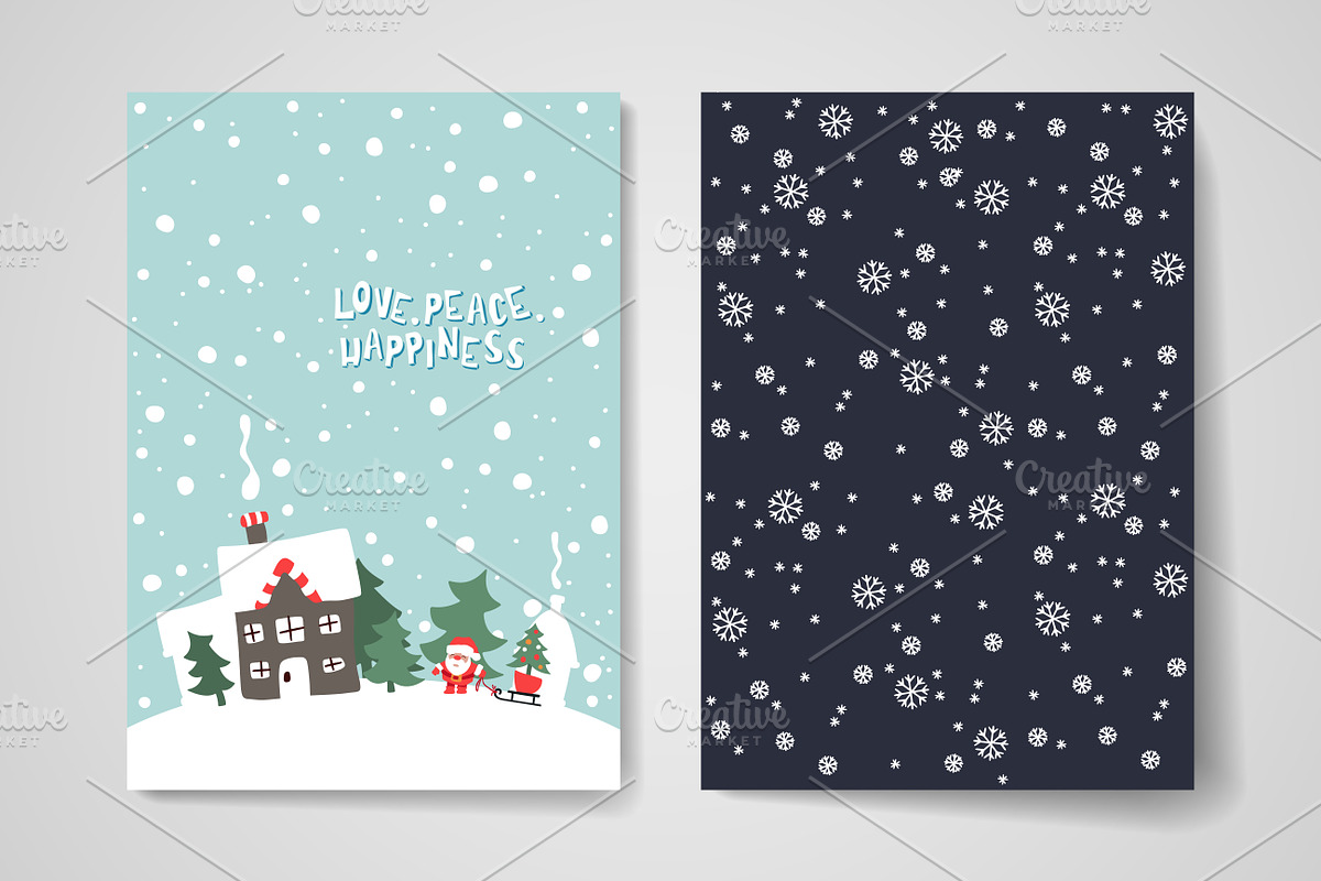Merry Christmas Card Template, a Brochure Template by Palau (Photo 4 of 5)