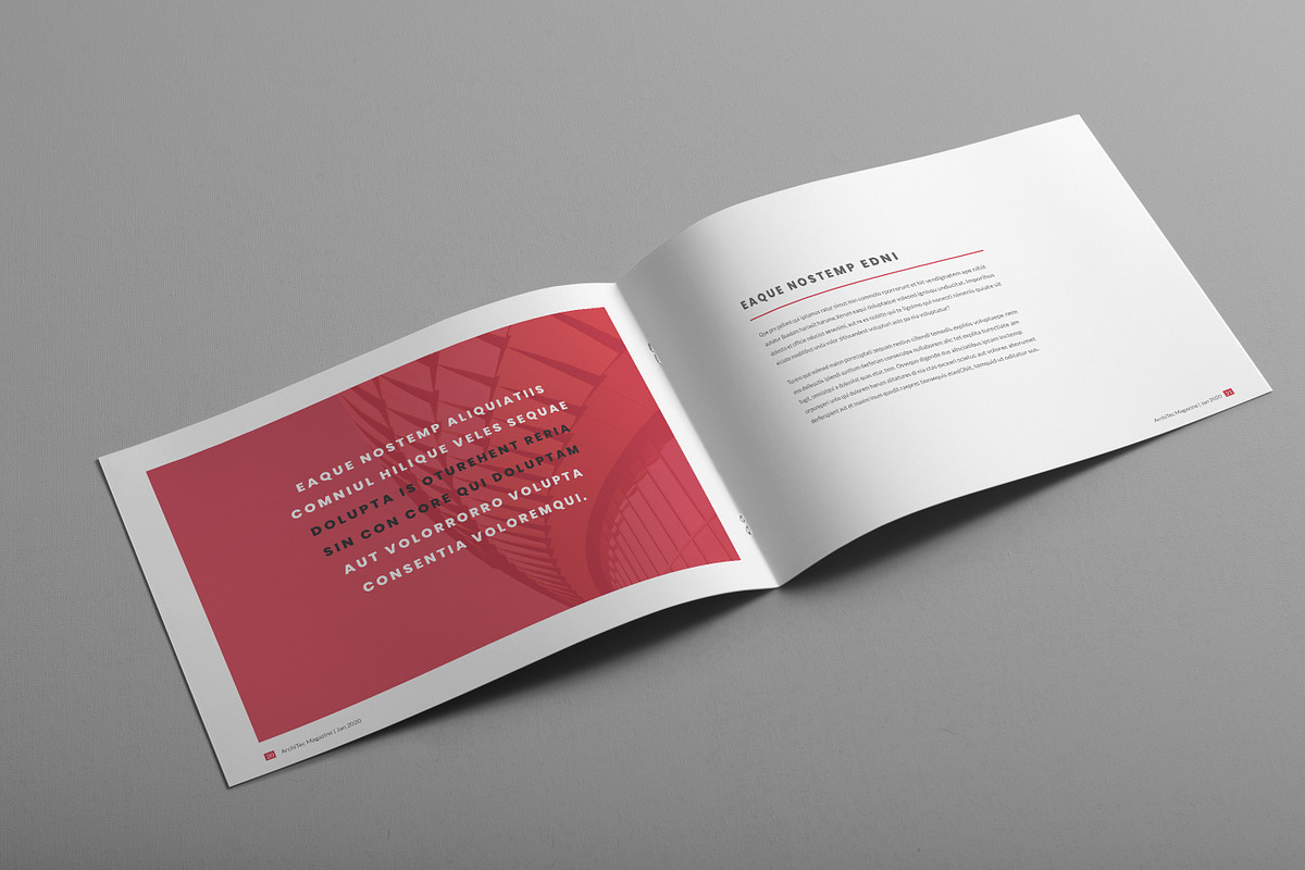 Architectural Creative Magazine, a Magazine Template by Layout Design (Photo 8 of 10)