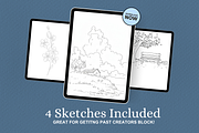 Watercolor Brush Set for Procreate, a Brush Add-On by Wicked Creative (Thumbnail 11 of 13)