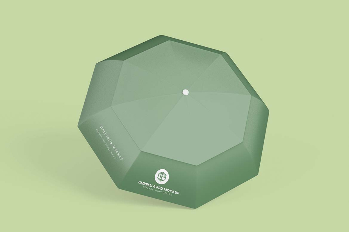 Umbrella Mockup Set, a Product Mockup by tiyasprabawa (Photo 3 of 6)